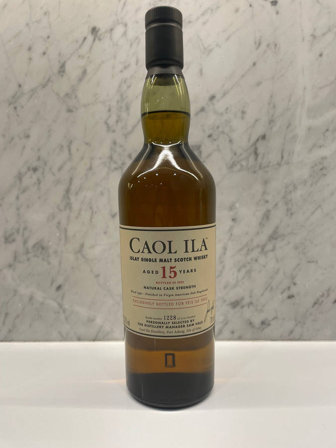 Fruity Aroma Caol Ila Whiskey Wallpaper