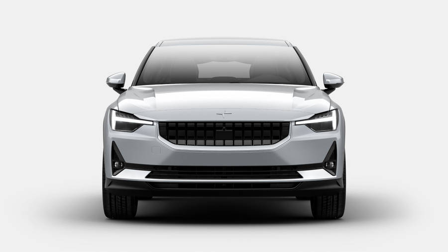 Full Front View Of The Polestar Car Wallpaper