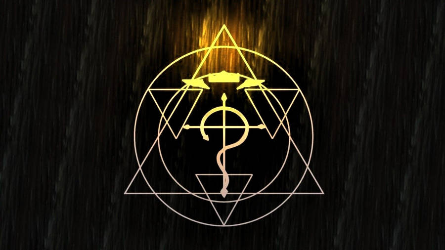 Fullmetal Alchemist Brotherhood Symbols Wallpaper