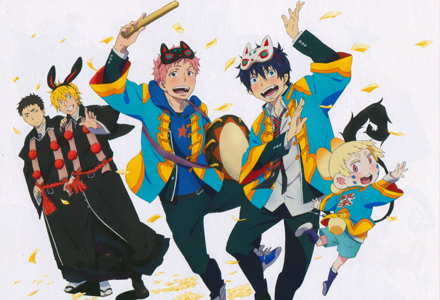 Fun Festival Blue Exorcist Wallpaper