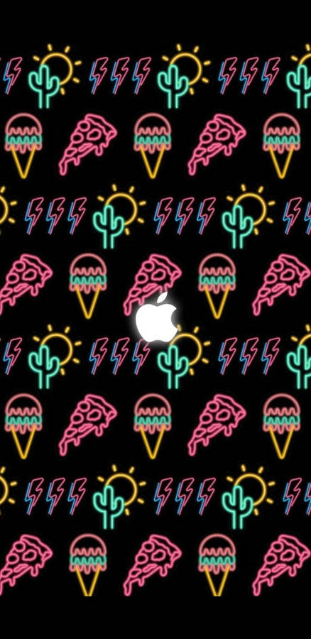 Fun Neon Aesthetic Iphone Wallpaper