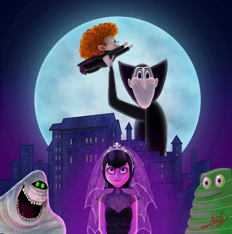 Fun Times At Hotel Transylvania 2 Wallpaper