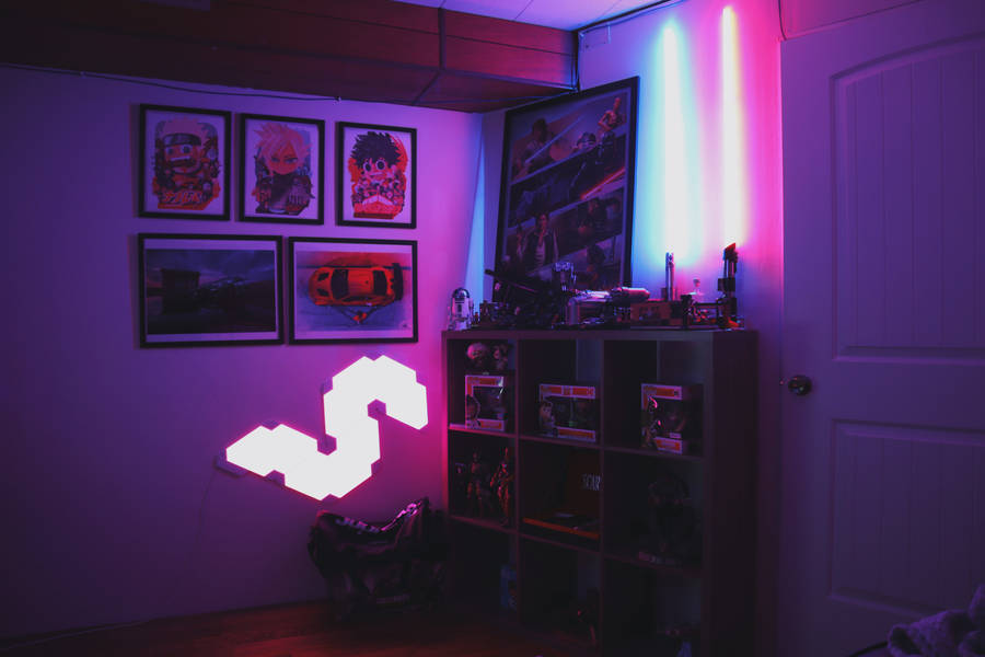 Funko Pop Aesthetic Room Wallpaper