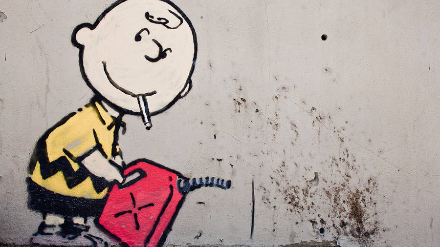 Funny Anime Charlie Brown Wallpaper