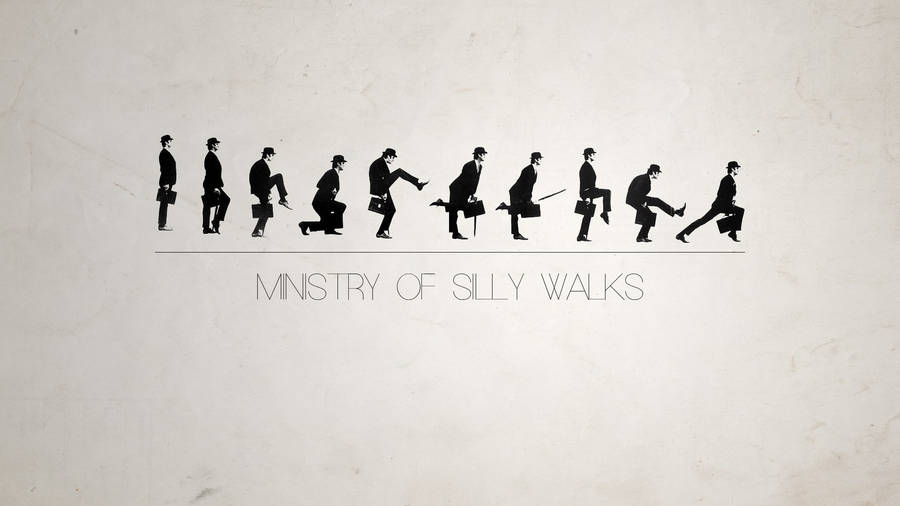 Funny Desktop Walks Wallpaper