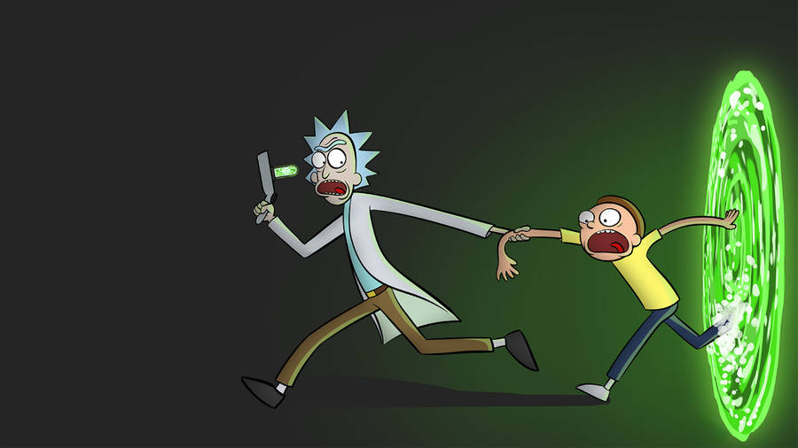 Funny Rick And Morty 4k Wallpaper
