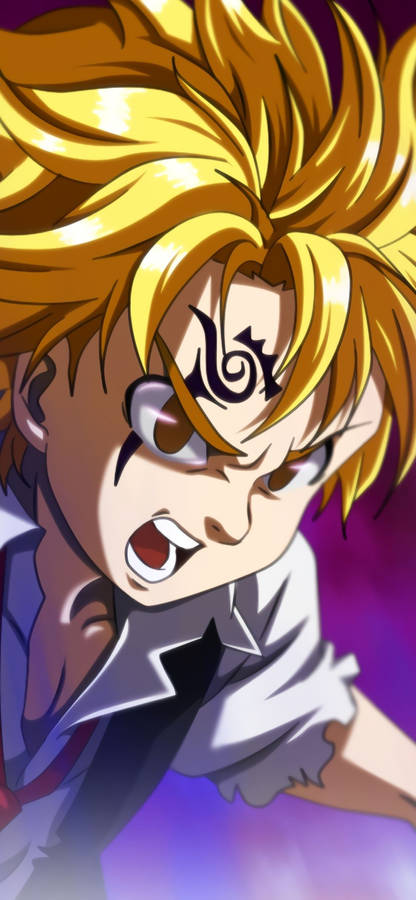 Furious Meliodas The Seven Deadly Sins Wallpaper