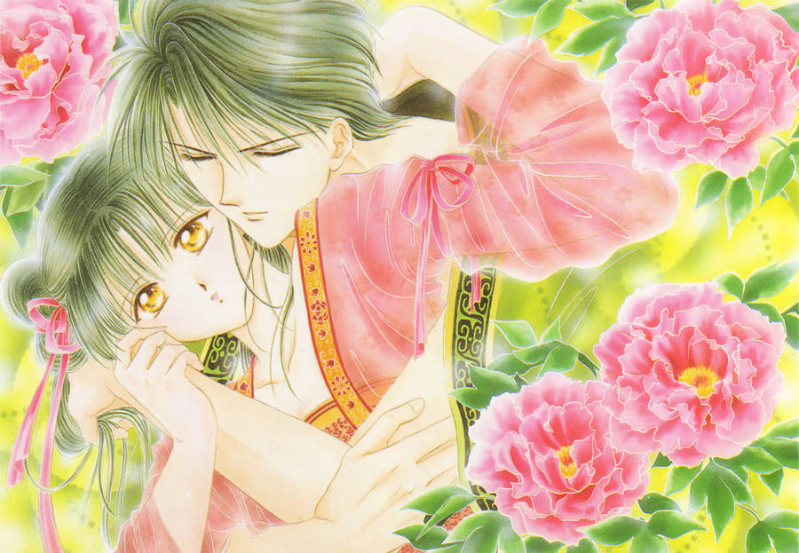 Fushigi Yuugi Miyaka & Tamahome Cute Wallpaper