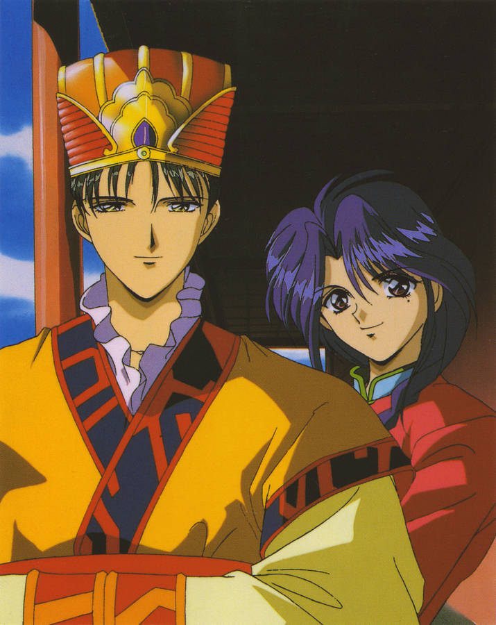 Fushigi Yuugi Nuriko & Hotohori Wallpaper