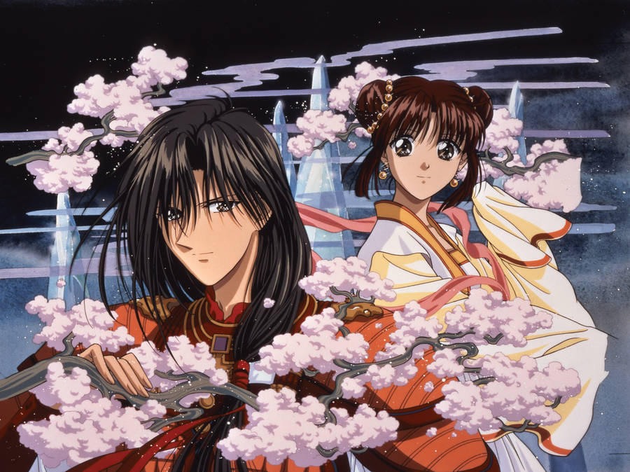 Fushigi Yuugi Suzaku Hotohori Miyaka Wallpaper