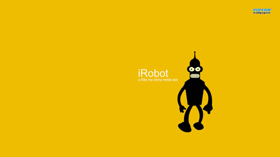 Futurama Bender Silhouette Wallpaper