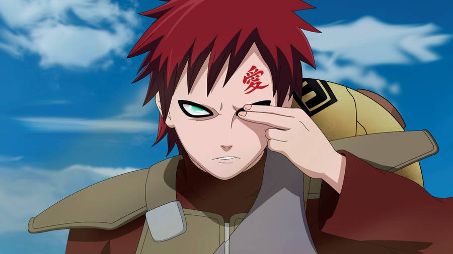 Gaara Two Fingers Wallpaper