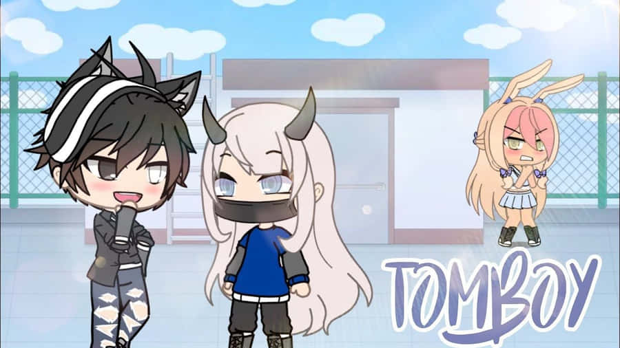 Gacha Life Tomboy Jealous Anime Girl Wallpaper