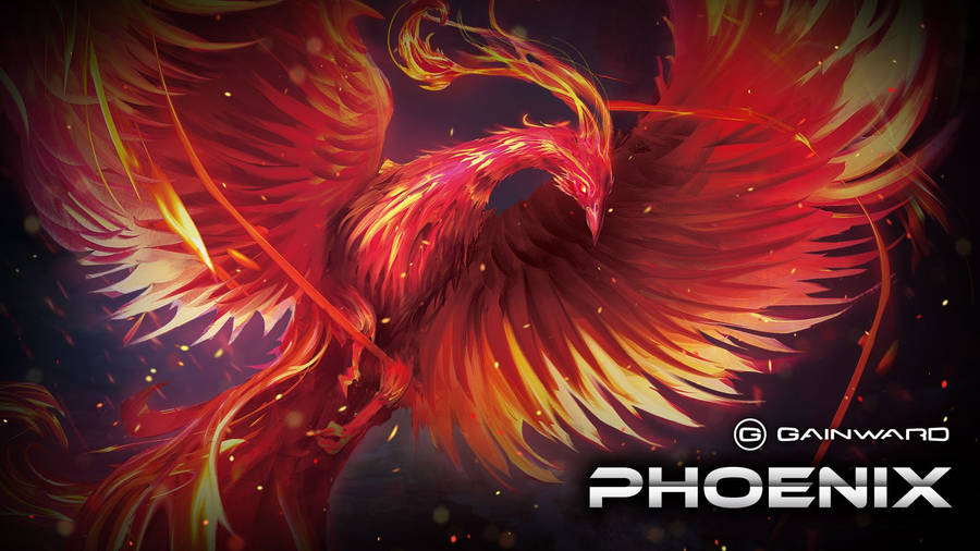 Gainward Red Phoenix Wallpaper