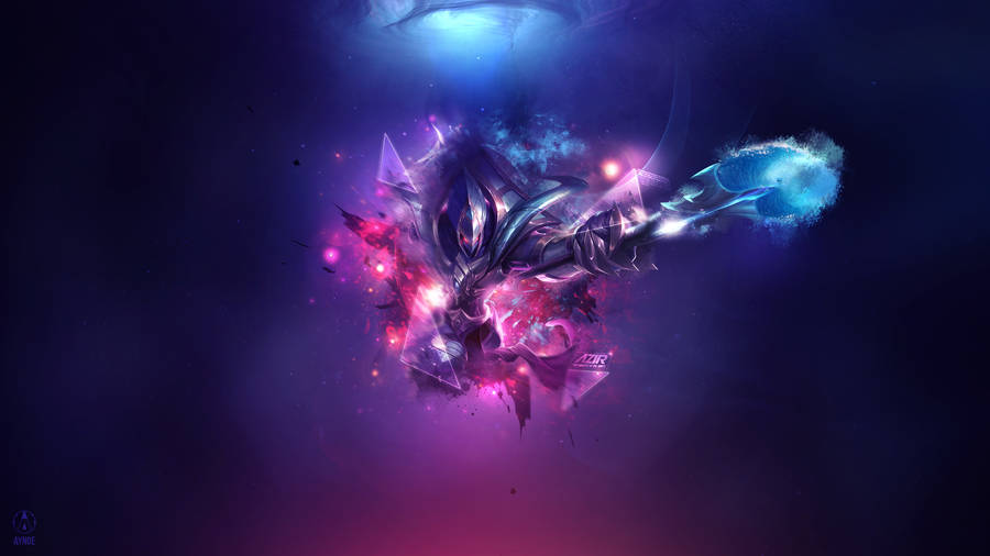 Galactic Azir Lol Wallpaper