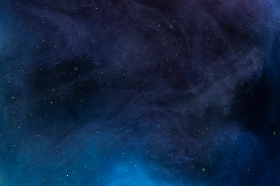 Galactic Blue Abstract Wallpaper