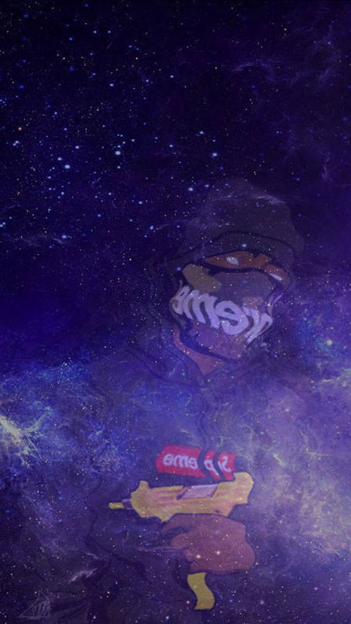 Galaxy Supreme Hype Wallpaper