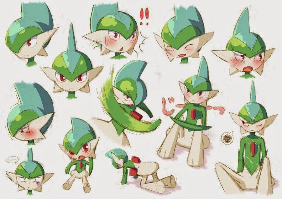 Gallade Expressions Wallpaper