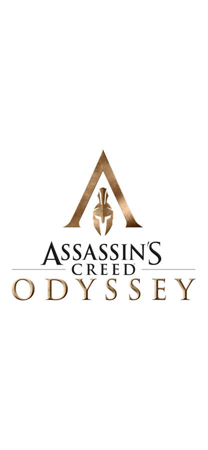 Game Logo Assassin's Creed Odyssey Iphone Wallpaper