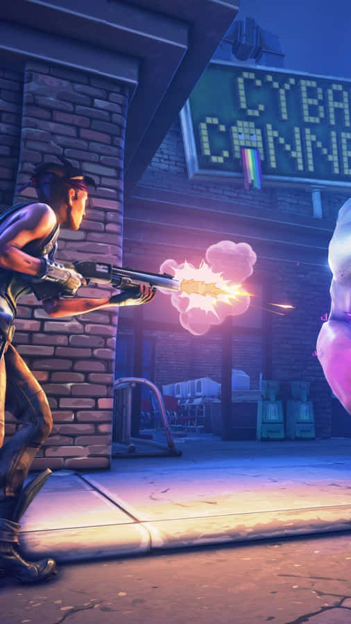 “game On With The Officially Licensed Fortnite Phone.” Wallpaper