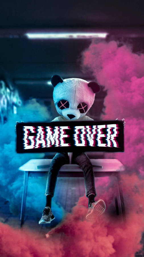 Game Over 8k Gaming Wallpaper