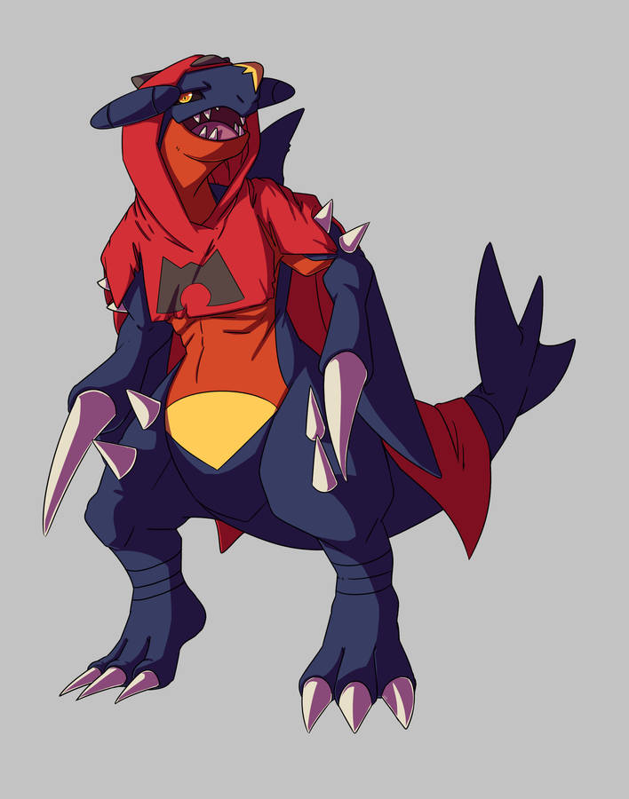 Garchomp With Hoodie Wallpaper