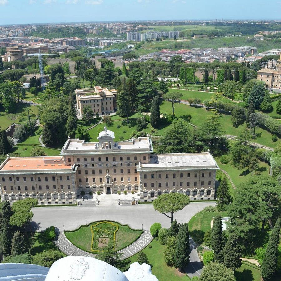 Gardens Of Vatican City Wallpaper