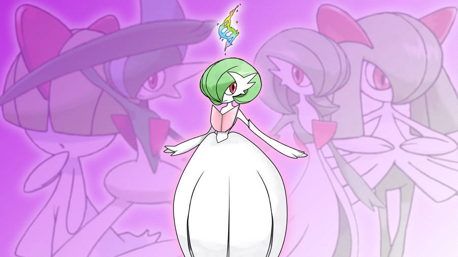 “gardevoir In Transition” Wallpaper