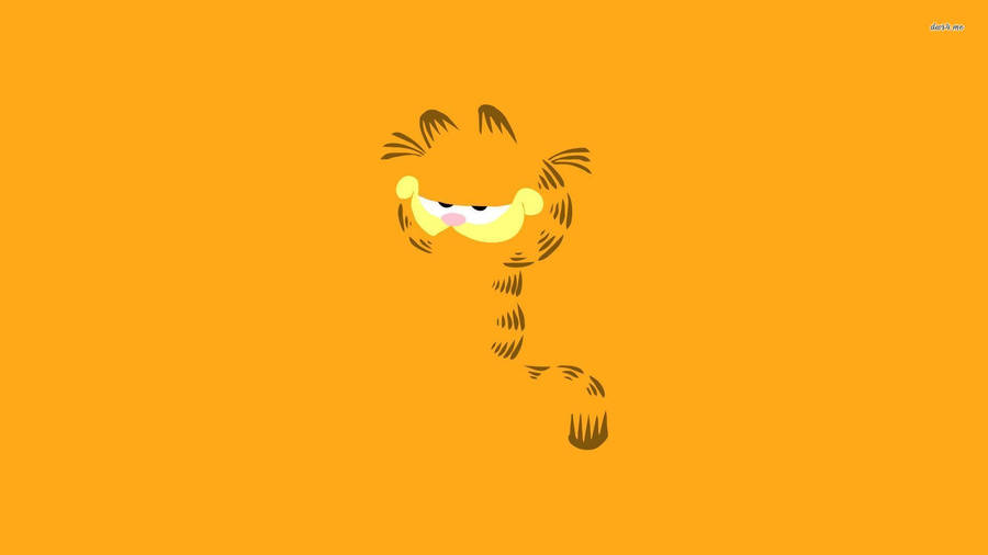 Garfield Line Digital Art Wallpaper