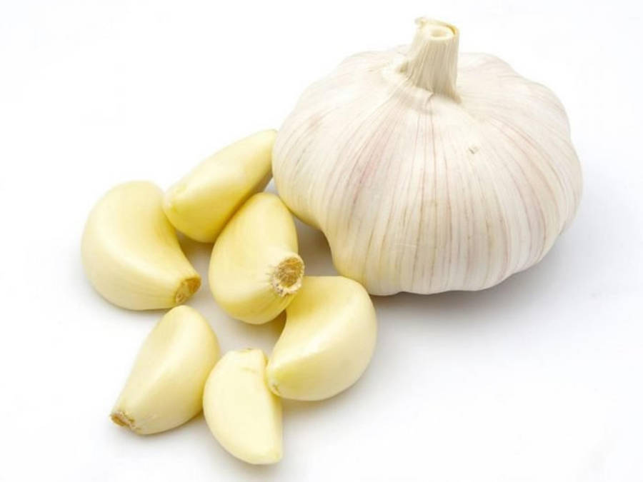 Garlic Vegetable Herb And Cloves Wallpaper