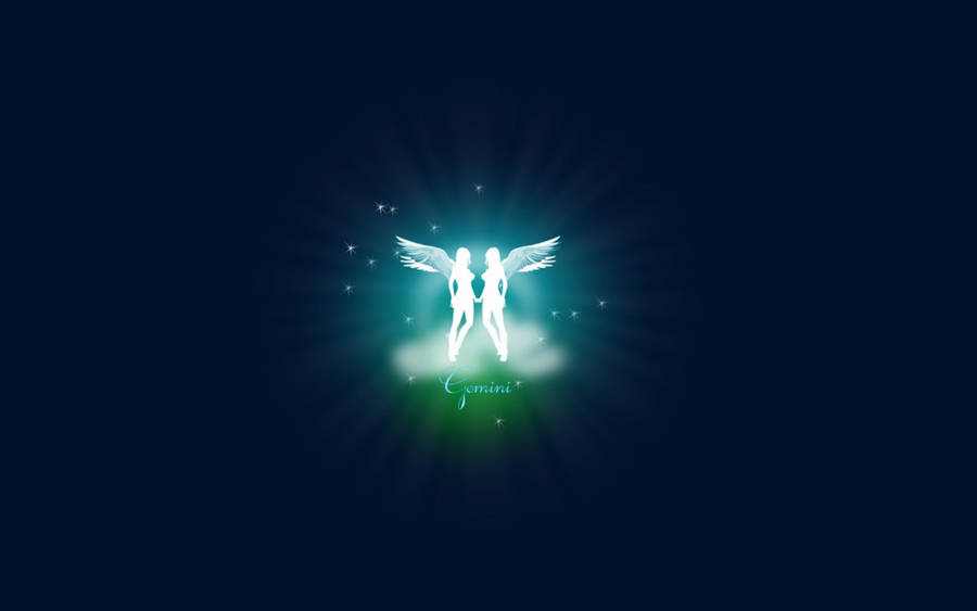 Gemini Glowing Fairies Wallpaper