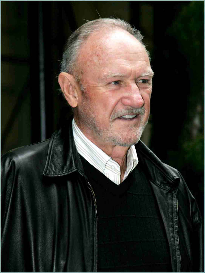 Gene Hackman In Leather Wallpaper