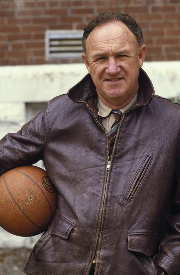 Gene Hackman With Ball Wallpaper