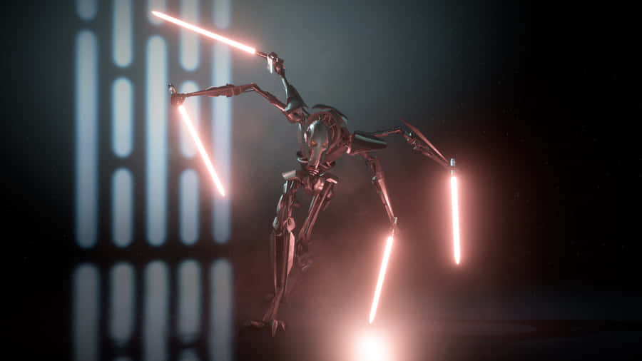 General Grievous In Room Wallpaper