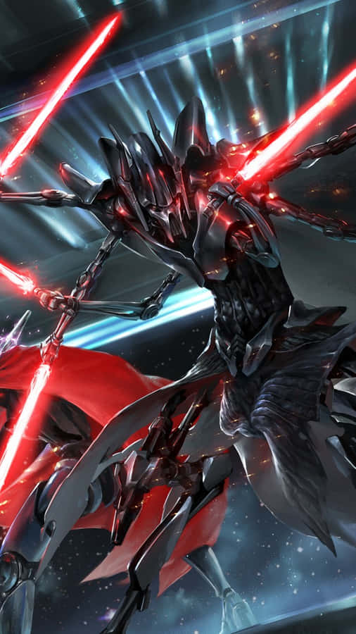 General Grievous Red Sword Wallpaper