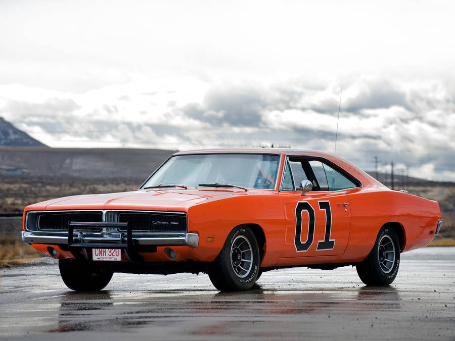 General Lee 1969 Dodge Charger Wallpaper