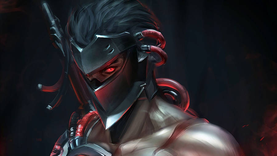 Genji Shimada Blackwatch Skin Wallpaper