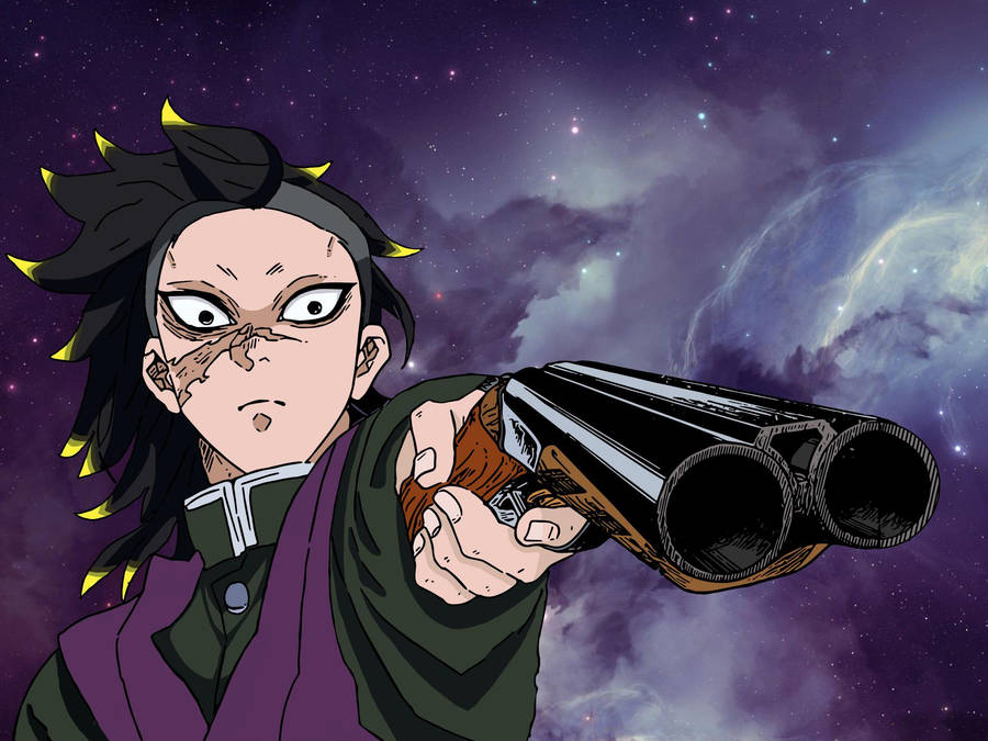 Genya Pointing Shotgun Wallpaper