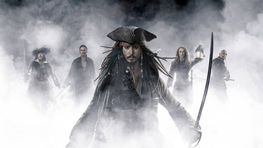 Geoffrey Rush Pirates Of The Caribbean Wallpaper