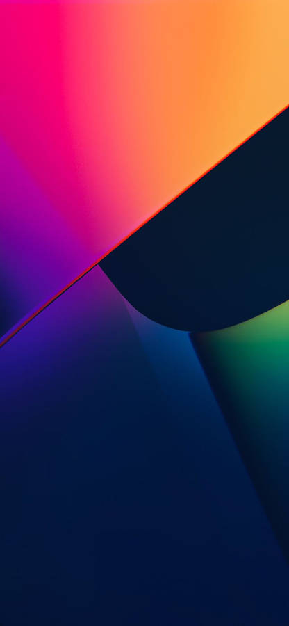 Geometric Concept Ios 16 Wallpaper