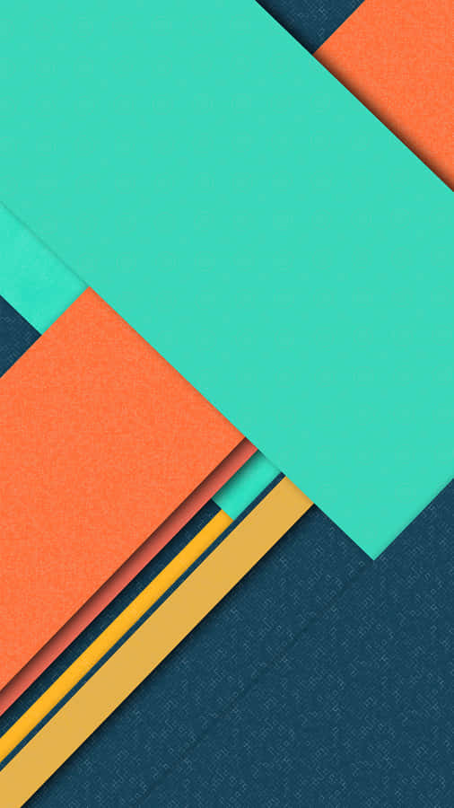 Geometric Flat Google Material Wallpaper