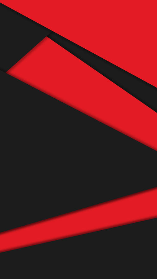 Geometric Red Shapes 8k Phone Wallpaper