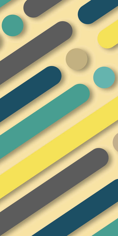 Geometric Shapes Minimalist Android Wallpaper