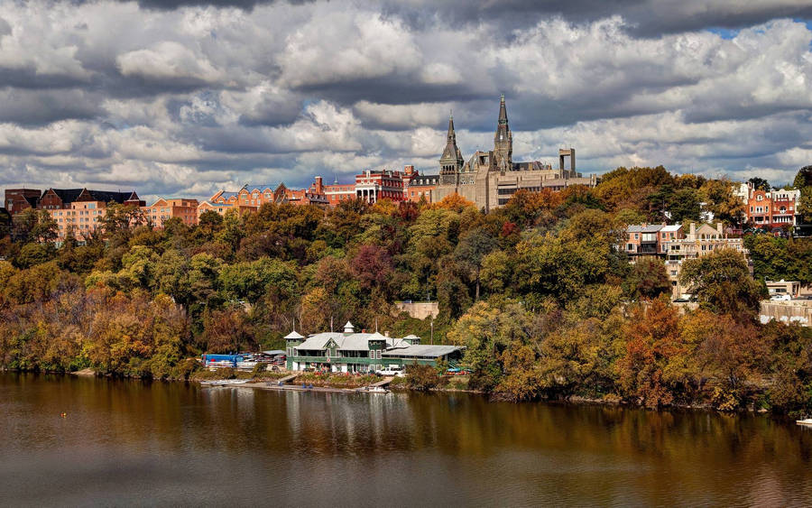 Georgetown University Green Lake Wallpaper