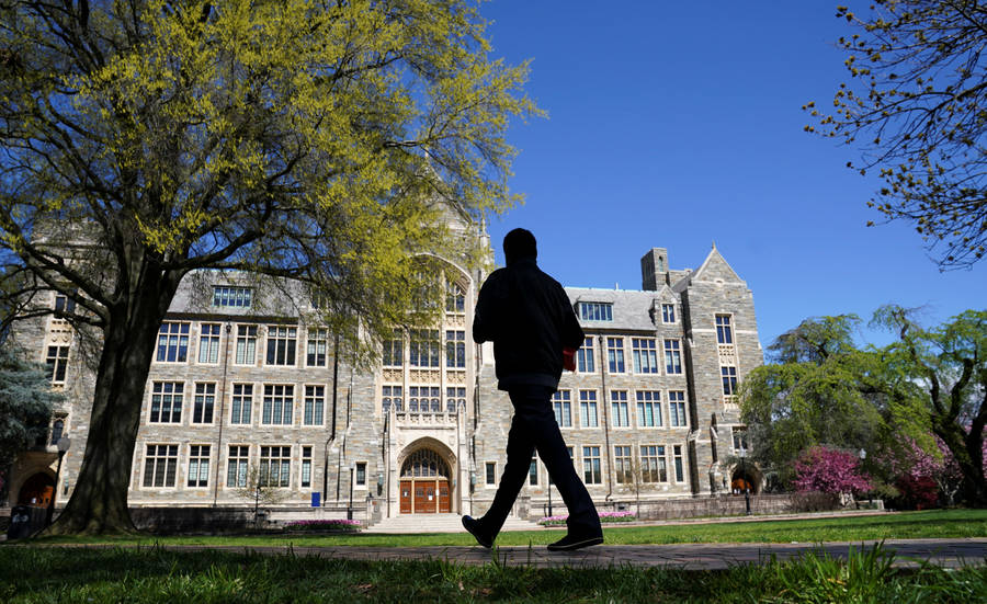 Georgetown University White-gravenor Hall Wallpaper