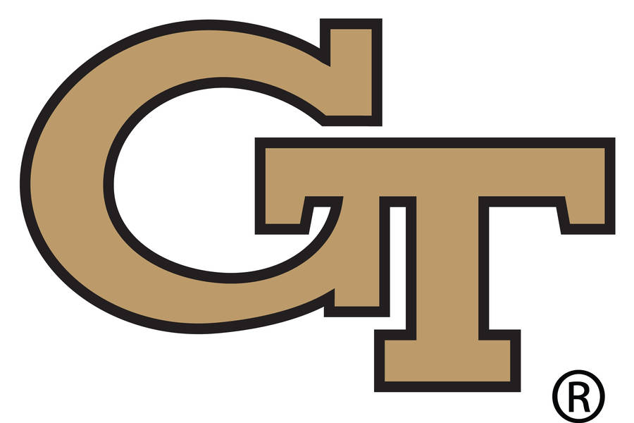 Georgia Tech Logo On White Wallpaper