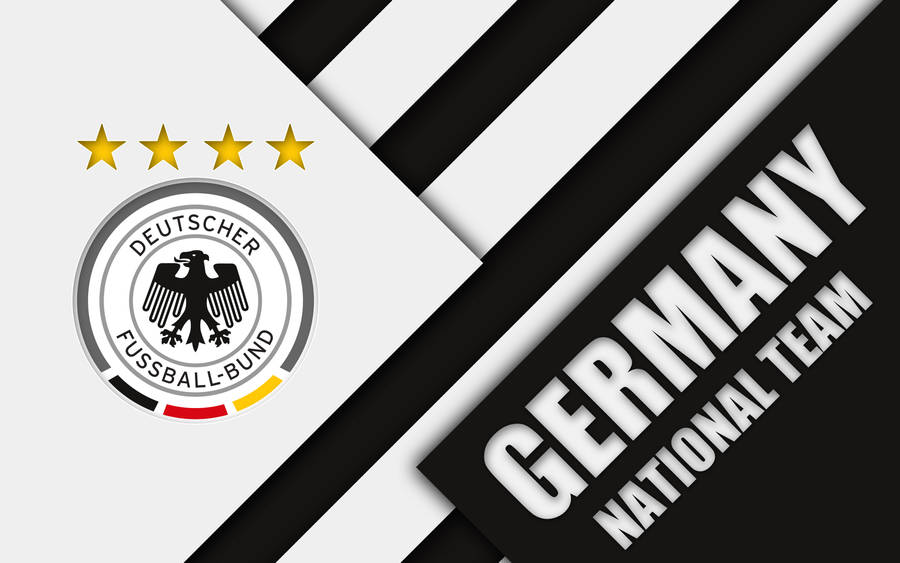 Germany National Football Team Black And White Wallpaper