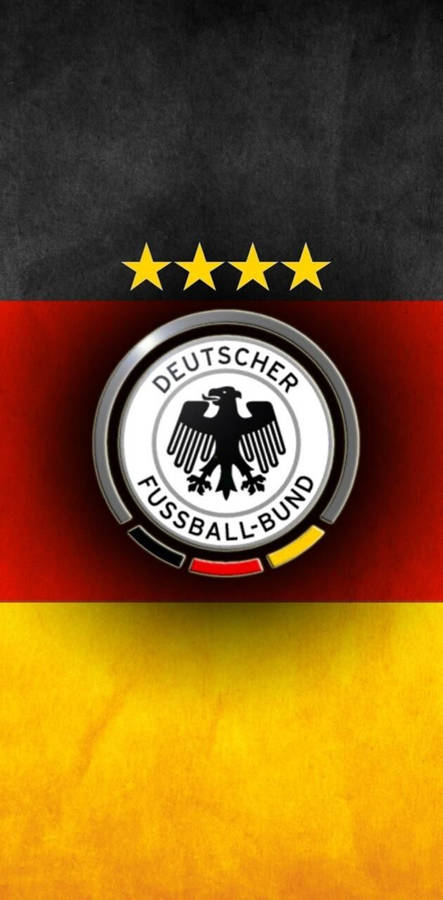 Germany National Football Team Flag Logo Wallpaper