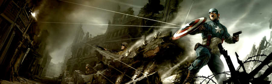 Get Both The Screens You Need For Your Ultimate Avengers Viewing Experience. Wallpaper