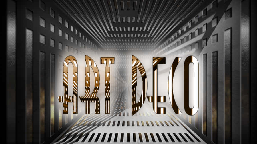 Get Creative And Be Innovative With This Modern Spin On A Classic Design - The Art Deco Computer Wallpaper